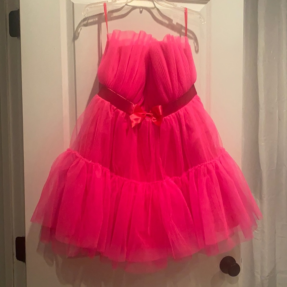 Hot pink dress. Wore once